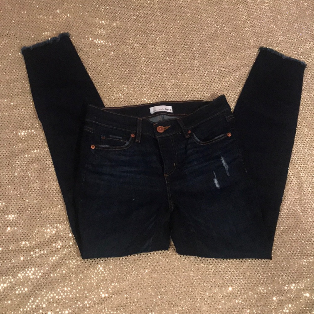Loft skinny jeans modern fit
